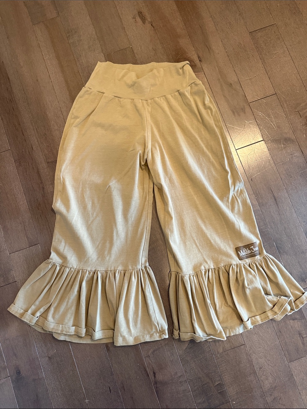 Matilda Jane Khaki Green Soft Knit Skirt